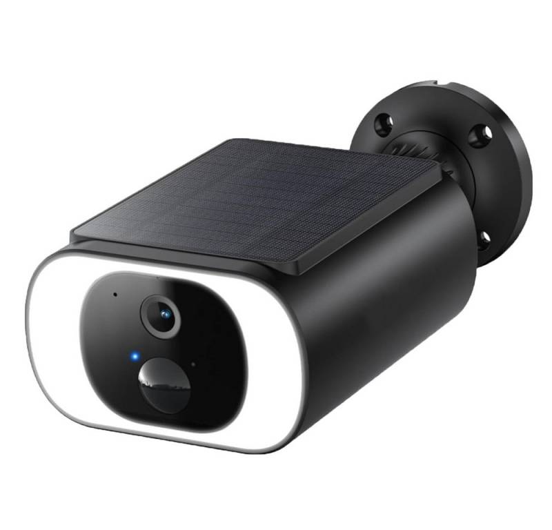 Avylet Überwachungskamera 5MP FHD 2K Überwachungskamera Aussen Akku mit Solarpanel (Aussen, Außenbereich, Außen, 100% Kabellose Kamera Überwachung Außen Solar Flutlicht, 2-Wege-Audio 2,4GHz WLAN Fernzugriff PIR-Bewegungserkennung, Farbige Nachtsicht Multi-User-Sharing Lange Batterielebensdauer) von Avylet
