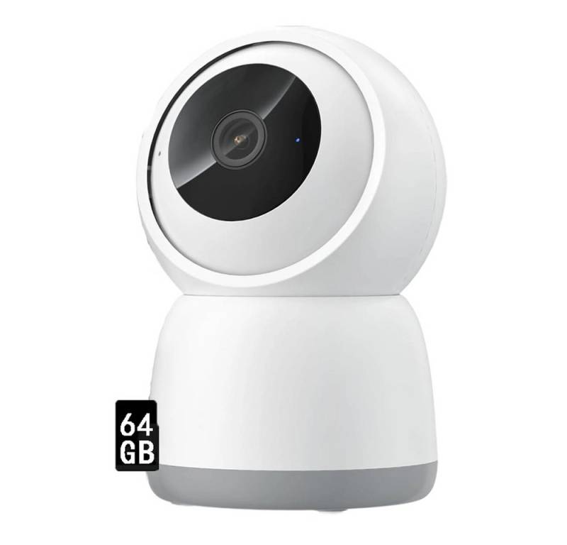 Avylet Überwachungskamera 5MP Überwachungskamera Innen mit Nachtsicht, Bewegungserkennung (Innen, Katzen Hunde Kamera, Babyphone mit Kamera, iOS-kompatibel, Android-kompatibel, Temperaturbeständig, 2,4GHz WiFi, 5GHz WiFi, 360° Panorama, 55° Neigungswinkel, 104° Weitwinkelobjektiv) von Avylet