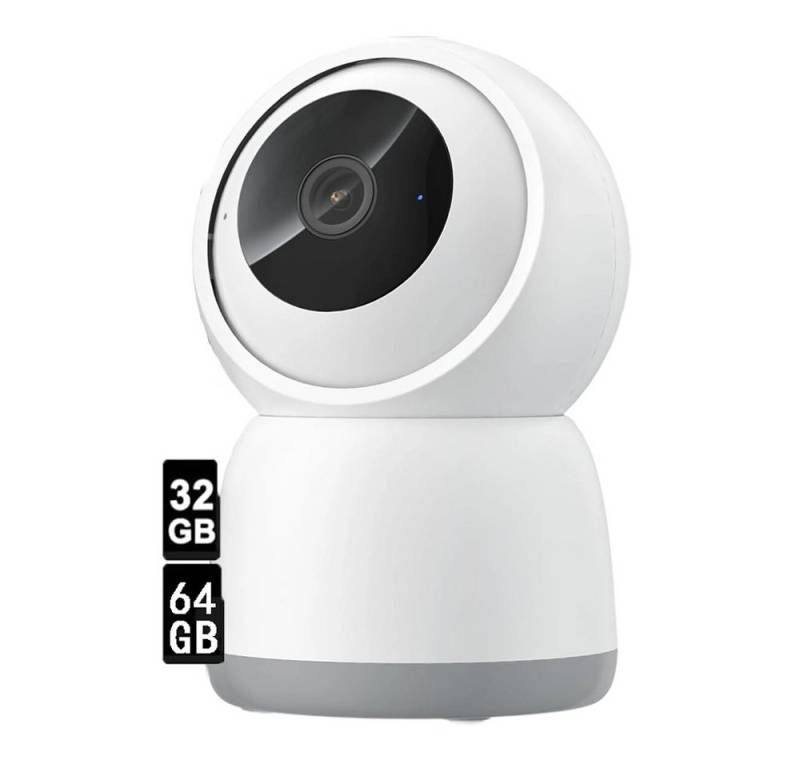 Avylet Überwachungskamera 5MP Überwachungskamera Innen mit Nachtsicht, Bewegungserkennung (Innen, Katzen Hunde Kamera, Babyphone mit Kamera, iOS-kompatibel, Android-kompatibel, Temperaturbeständig, 2,4GHz WiFi, 5GHz WiFi, 360° Panorama, 55° Neigungswinkel, 104° Weitwinkelobjektiv) von Avylet