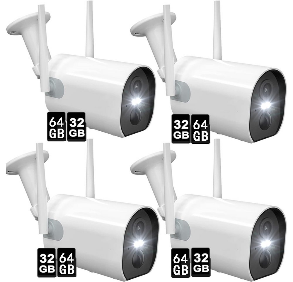 Avylet Überwachungskamera Kabellose 3MP Überwachungskamera Aussen mit 5200mAh Akku (außen/innen, Outdoor, Außenbereich, 5200mA-Akku, Low-Battery Notifications, PIR-Bewegungssensor, intelligente Bewegungserkennung, KI-Algorithmus, 2,4-GHz-WLAN, Zwei-Wege-Audio) von Avylet