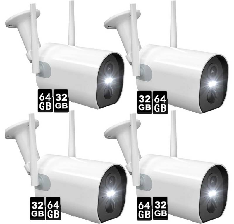 Avylet Überwachungskamera Kabellose 3MP Überwachungskamera Aussen mit 5200mAh Akku (außen/innen, Outdoor, Außenbereich, 5200mA-Akku, Low-Battery Notifications, PIR-Bewegungssensor, intelligente Bewegungserkennung, KI-Algorithmus, 2,4-GHz-WLAN, Zwei-Wege-Audio) von Avylet