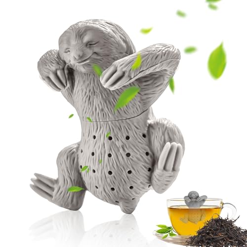 Aweisile Silikonbaum Faultier Tee Infuser für Losen Tee - Lustig Silikon Teesieb für die Meisten Teekannen und Tassen Aweisile Silikonbaum Faultier Tee Infuser für Losen Tee - Lustig Silikon Teesieb für die Meisten Teekannen und Tassen von Aweisile