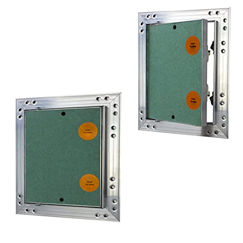 Awenta - KRAL12 Revisionsklappe - Revisionstür - Deckel - Wartungs-, Inspektionsklappe - mit Druckverschluss - für Wand und Decke - aus Aluminium und Gipskarton - Wasserfest - Innenräume 40x40cm Awenta - KRAL12 Revisionsklappe - Revisionstür - Deckel - Wartungs-, Inspektionsklappe - mit Druckverschluss - für Wand und Decke - aus Aluminium und Gipskarton - Wasserfest - Innenräume 40x40cm von Awenta