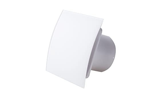 Awenta Kleinraumventilator Wandventilator System Silent Escudo Milchglas 100 T mit Nachlauf von Awenta