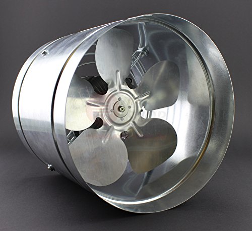 Rohrventilator Ø 325 mm Axial Rohrlüfter IP44 Lüfter 1220 m³/h 3 Stufen Hochdruck Niederdruck Ventilator Zuluft Abluft Gebläse Metall Radialventilator Absauglüfter Absaugung von Awenta