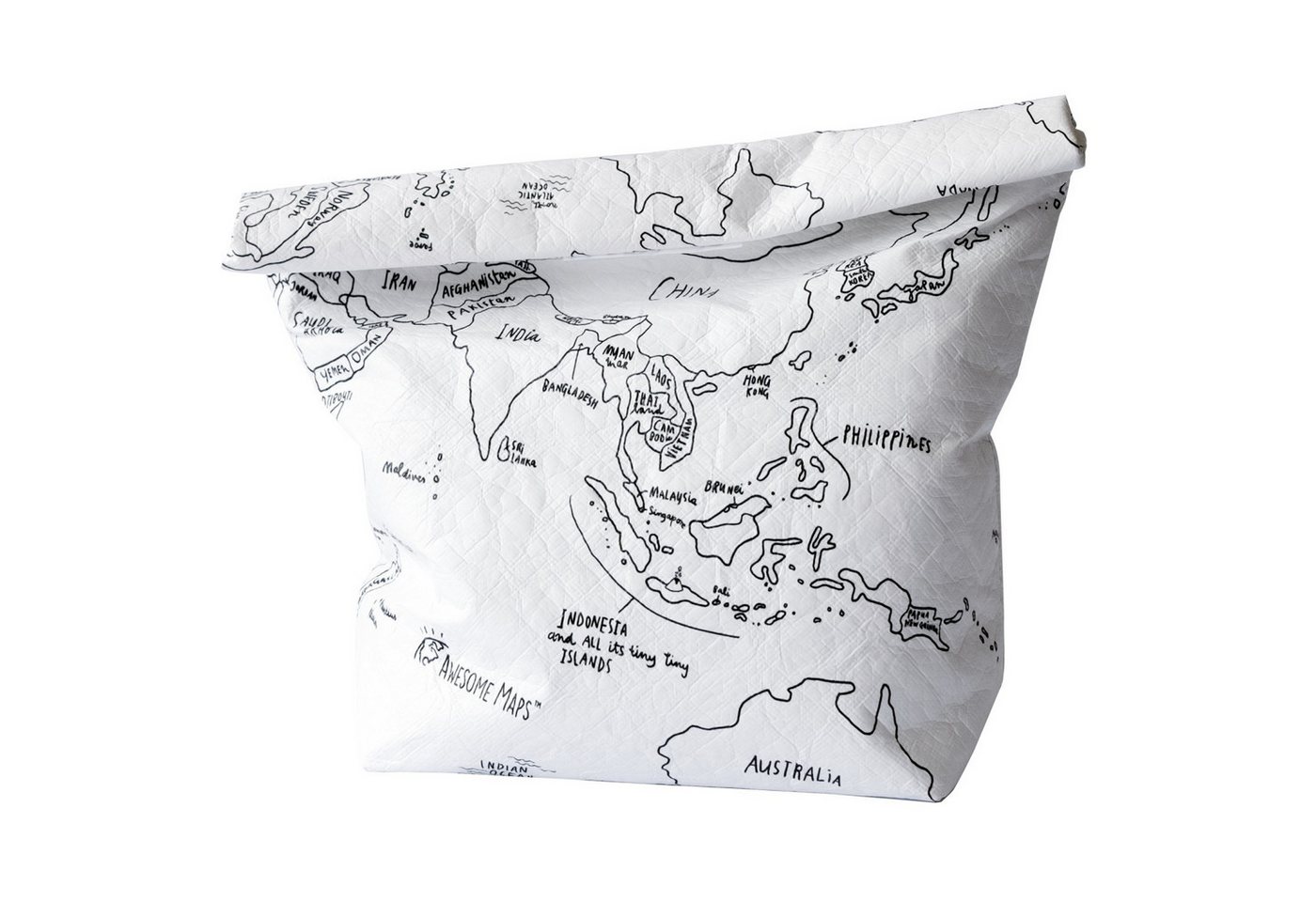 Awesome Maps Lunchbox Lunch Bag / Kühltasche "Sketch Map" Awesome Maps Lunchbox Lunch Bag / Kühltasche "Sketch Map" von Awesome Maps