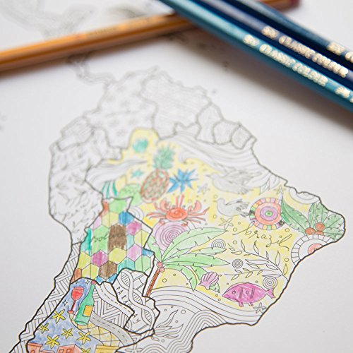 Coloring Map | AWESOME MAPS von Awesome Maps
