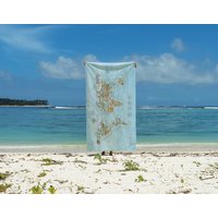 Wanderkarte Handtuch - Tolles Weltkarte Strandtuch Für Wanderer Das Perfekte Geschenk Wird Weltweit Schnell Aus Den Usa Und Deutschland Versendet von AwesomeMapsCo