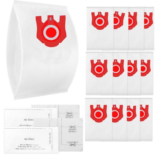 Awinker 15 Staubsaugerbeutel +4 HEPA Filter für Miele FJM S2 S3 S4 S5 S6 S7 Compact C1 C2 Complete C1 von Awinker