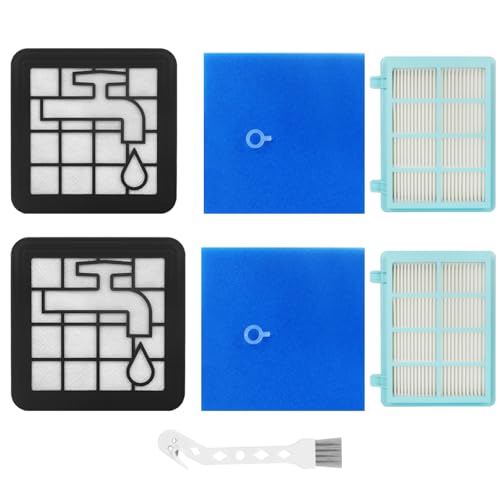 2 Stück Filter für Philips Power Pro Compact FC8010/01 FC9330 FC9331 FC9332 FC9333 FC9334 FC9555 FC9550 von Awinker