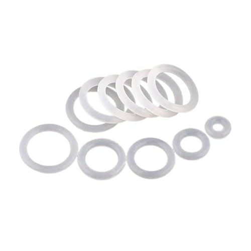 1.9 mm X 22.2 mm X 26 mm Weiße VMQ-Gummi-O-Ring-Dichtung, 100 Stück 1.9 mm X 22.2 mm X 26 mm Weiße VMQ-Gummi-O-Ring-Dichtung, 100 Stück von Awishjusr