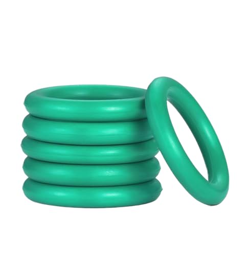 10Pcs O-Ringe aus Fluorkautschuk, FKM-Dichtung für Maschinenrohrleitungen (Grün, 3.1x193.8x200mm) von Awishjusr