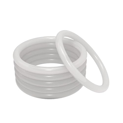 5 mm X 75 mm X 85 mm Weiße VMQ-Gummi-O-Ring-Dichtung, 20 Stück 5 mm X 75 mm X 85 mm Weiße VMQ-Gummi-O-Ring-Dichtung, 20 Stück von Awishjusr