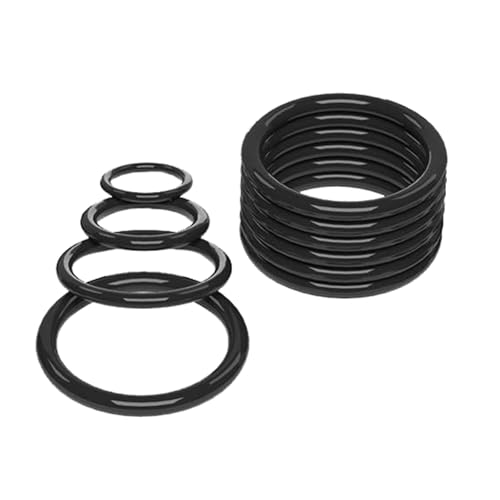 EPDM-Dichtung, 20 Stück schwarze O-Ring-Dichtung, 2 mm x 68 mm x 72 mm Gummiring von Awishjusr