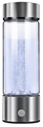 Awlve Hydrovive 2.0 wasserflasche alpenfluss - das Original Wasserstoff Flasche Wasserspender Tragbarer Healthy Hydrogen Water Bottle (Silber 1pcs) von Awlve