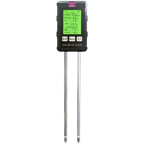 Awlve rotobest Boden feuchtigkeitsmesser 2.0 Pro Bodenmessgerät, Bodentestfunktionen (PH, Feuchtigkeit, Temperatur, Licht und Fruchtbarkeit) für alle Pflanzenliebhaber von Awlve