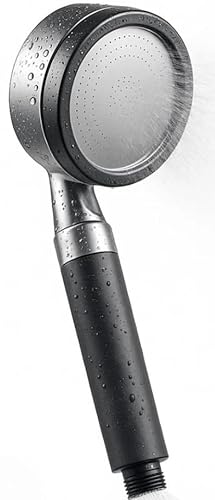 Elekjack Elekshower mit Vitamin-C-Filter Duschkopf Duschfilter Glänzendes Haar & Strahlende Haut (Grau+ 1x Vitamin-c-filter) von Awlve