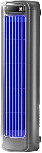 Festberg™ Cooling Ace - das Original Kabelloser Wandventilator Kompakter mit 3 Geschwindigkeiten Toilette Leiser & tragbarer Tischventilator für Küche, Schlafzimmer & Büro (Grau-30 * 8 * 8CM) von Awlve