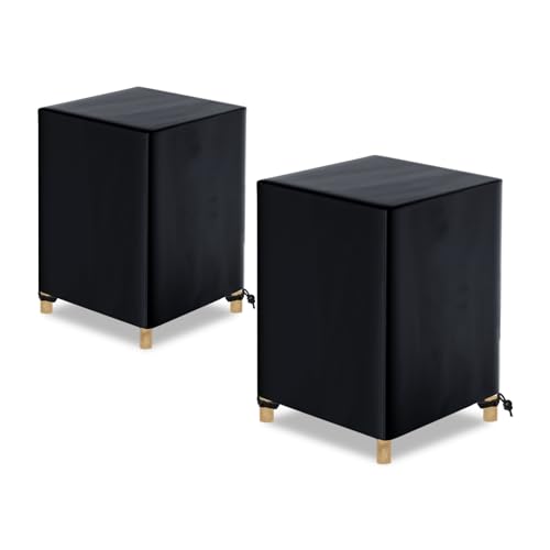 Awnic 2 Packungen Gartenstuhl Schutzhülle Abdeckung Stuhlüberzug Stuhlhüllen Wasserdicht Oxford 68X68X110cm von Awnic