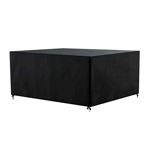 Awnic Abdeckplane Gartenmöbel Schutzhülle Wasserdicht Winterfest Rechteck 420D Oxford-Gewebe 250x210x71cm von Awnic