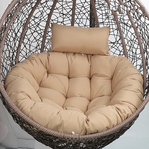 Awoyep Sitzkissen für Hängesessel, Wasserdicht Hängesessel Kissen, Kissen für Hängesessel, Outdoor Hängesessel Kissen Bequem für Hängesessel Chair Kissen, Polster Hängekorb,Gartenstuhl Kissen (Color von Awoyep