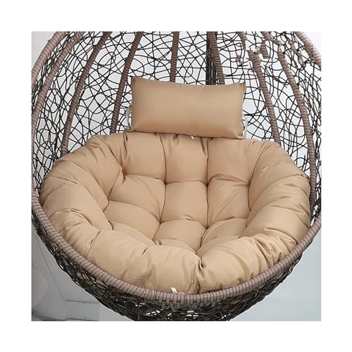 Awoyep Sitzkissen für Hängesessel, Wasserdicht Hängesessel Kissen, Kissen für Hängesessel, Outdoor Hängesessel Kissen Bequem für Hängesessel Chair Kissen, Polster Hängekorb,Gartenstuhl Kissen (Color von Awoyep