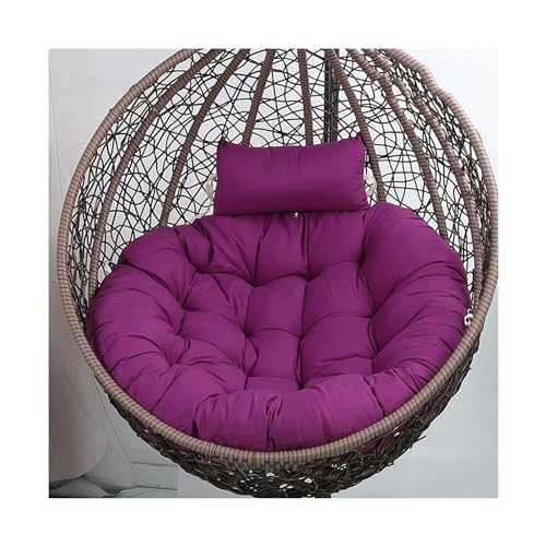Awoyep Sitzkissen für Hängesessel, Wasserdicht Hängesessel Kissen, Kissen für Hängesessel, Outdoor Hängesessel Kissen Bequem für Hängesessel Chair Kissen, Polster Hängekorb,Gartenstuhl Kissen (Color von Awoyep