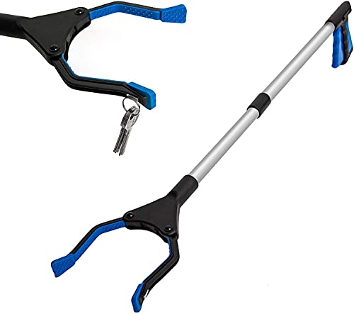Awsuc Garten Greifer, Faltbare Greifer,Müllzange,Greifzange fur Senioren,Greifer Werkzeug,Armverlängerung,82cm Greifarm als Hand mit Magnetspitzen für die Müllabfuhr Abfallsammlung von Awsuc