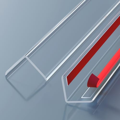 Awvob Winkelleiste Selbstklebend, 800 x 30 x 30 mm | 2er-Pack, Transparent Kantenschutz Wand Ecke, PVC Winkelprofil Kunststoff Awvob Winkelleiste Selbstklebend, 800 x 30 x 30 mm | 2er-Pack, Transparent Kantenschutz Wand Ecke, PVC Winkelprofil Kunststoff von Awvob