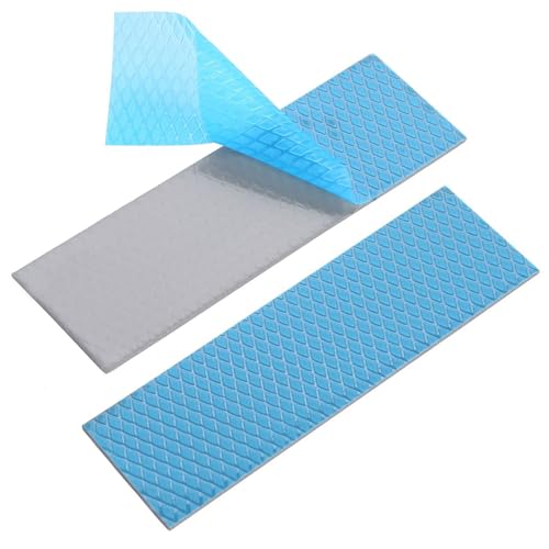 Awxlumv 6 Stück M.2 Wärmeleitpads, 1 mm Kit, 70 x 22 x 1 mm Wärmeleitpads, 12,0 W/mK, hocheffiziente Wärmeleitfähigkeit, passend für PS5 Gpu CPU-Chip Laptop Kühlpad Awxlumv 6 Stück M.2 Wärmeleitpads, 1 mm Kit, 70 x 22 x 1 mm Wärmeleitpads, 12,0 W/mK, hocheffiziente Wärmeleitfähigkeit, passend für PS5 Gpu CPU-Chip Laptop Kühlpad von Awxlumv