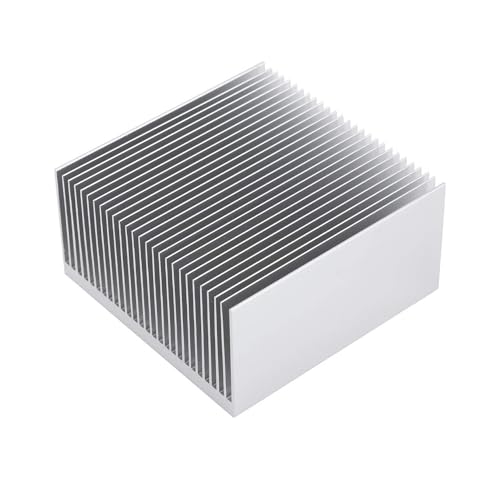 Awxlumv Großer Aluminium-Kühlkörper, 69 x 69 x 36 mm, Hochleistungs-Kühlplatte, 27 Lamellen, GPU-Kühler, IC-Modul, PC, Computer, LED, PCB, Ladegerät, Elektronikverstärker von Awxlumv