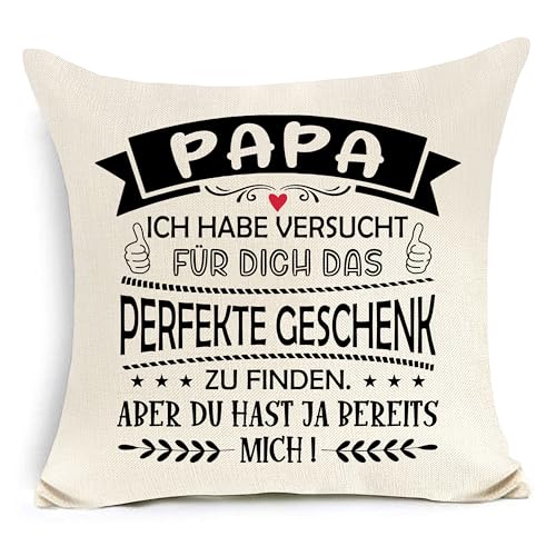 Ich Habe versucht Finden Aber du hast ja bereits Mich Vatertagsgeschenk Kissenbezug für Papa von Tochter Sohn Geburtstag Ich Habe versucht Finden Aber du hast ja bereits Mich Vatertagsgeschenk Kissenbezug für Papa von Tochter Sohn Geburtstag von Awyuan