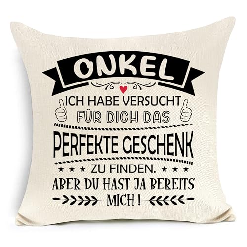 Awyuan Onkel Geschenk Ich Habe versucht Finden Aber du hast ja Schon Mich Kissenbezug für Onkel Geburtstag Awyuan Onkel Geschenk Ich Habe versucht Finden Aber du hast ja Schon Mich Kissenbezug für Onkel Geburtstag von Awyuan