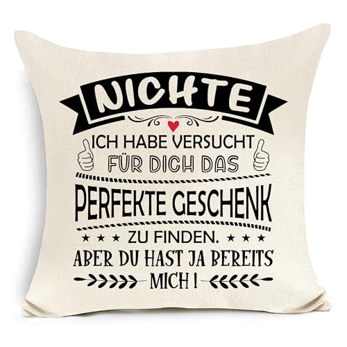 Nichte Geschenk Ich Habe versucht Finden Aber du hast ja Schon Mich Kissenbezug für Nichte Abschluss Geburtstag Nichte Geschenk Ich Habe versucht Finden Aber du hast ja Schon Mich Kissenbezug für Nichte Abschluss Geburtstag von Awyuan