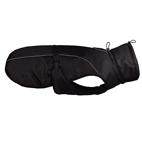 AxBALL Kleidung for große Hunde wasserdichte Weste for große Hunde Herbst-Winter-warme Haustier-Mantel-Kleidung for Hunde Chihuahua Labrador XL-6XL (Color : Black, Size : 4X-Large) von AxBALL
