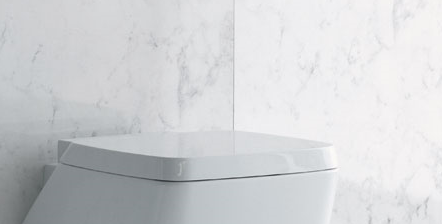 Axa one Serie 138 WC-Sitz mit Absenkautomatik, weiss AF2301 von Axa one