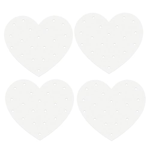 Axaooqeld 4-Teiliger Lutscher-Ständer Aus Acryl, Display-Halterung, Weiß, für Hochzeitsfeiern, Süßigkeiten und Dessert-Stäbchen von Axaooqeld