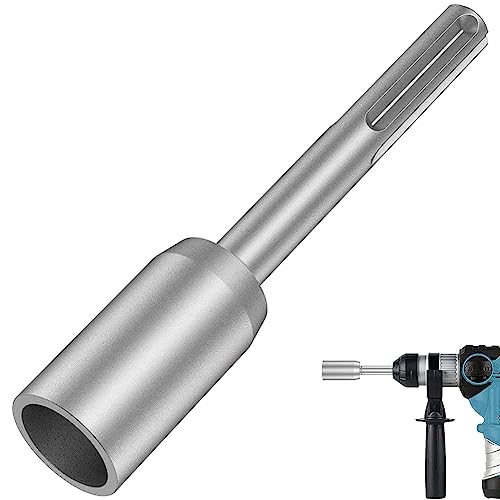 Axaooqeld SDS-Max-Erdungsstangentreiber, 30-Mm-Hochleistungs-Stahlbohrer-Bittreiber, für Bohrhammer-Erdungsstangen (1,18) von Axaooqeld