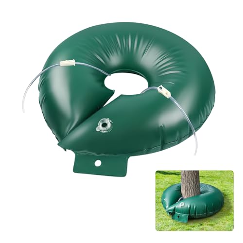 Axcoix 15 Gallonen Baumbewässerungsbeutel, langsame Freisetzung, 8-24 Stunden, verbesserter Baumbewässerungsring mit Tropfgeschwindigkeitsregler, robuste PVC-Bewässerungssystem-Tasche für neue Bäume Axcoix 15 Gallonen Baumbewässerungsbeutel, langsame Freisetzung, 8-24 Stunden, verbesserter Baumbewässerungsring mit Tropfgeschwindigkeitsregler, robuste PVC-Bewässerungssystem-Tasche für neue Bäume von Axcoix