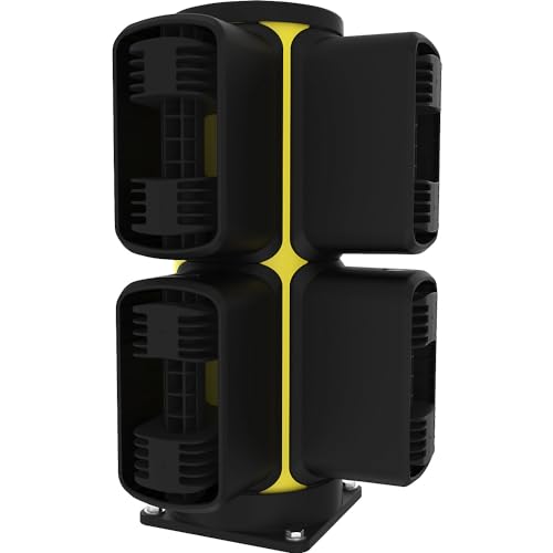 Axelent | Rammschutz-Eckpoller X-Protect | Höhe 610 mm | zwei Anschlüsse | untereinander von Axelent