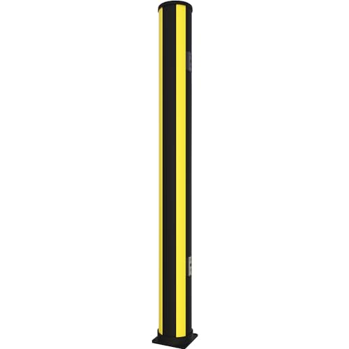 Axelent | Rammschutz-Poller X-Protect | Höhe 2000 mm | zinkgelb | graphitschwarz von Axelent