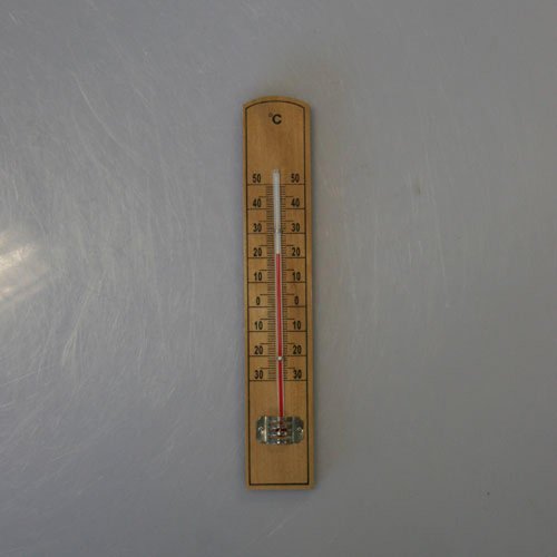 AXENTIA Zimmerthermometer, Holz, 20 cm von axentia