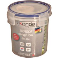 2 Stück AXENTIA Airproof Vorratsdosen, Aufbewahrungsboxen, Frischhaltedosen, Multifunktionsboxen 0,55 Liter Ø 10 cm, Höhe 11,5 cm, Set by Danto® von Axentia