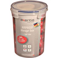 3 Stück AXENTIA Airproof Vorratsdosen, Aufbewahrungsboxen, Frischhaltedosen, Multifunktionsboxen 1,60 Liter Ø 13 cm, Höhe 18 cm, Set by Danto® von Axentia