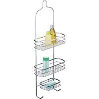 Dusch-Hängeregal Chrom Edelstahl B/H/T: ca. 22x62x10 cm Dusch-Hängeregal Chrom Edelstahl B/H/T: ca. 22x62x10 cm von Axentia