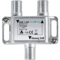 Axing BAB 1-24P Kabel-TV Abzweiger 1-fach 5 - 1218MHz von Axing