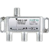 Axing BAB 2-16P Kabel-TV Abzweiger 2-fach 5 - 1218MHz von Axing