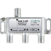 Axing BAB 2-20P Kabel-TV Abzweiger 2-fach 5 - 1218MHz von Axing