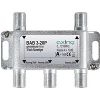 Axing BAB 3-20P Kabel-TV Abzweiger 3-fach 5 - 1218MHz von Axing