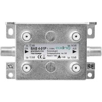 Axing BAB 4-01P Kabel-TV Abzweiger 4-fach 5 - 1218MHz von Axing